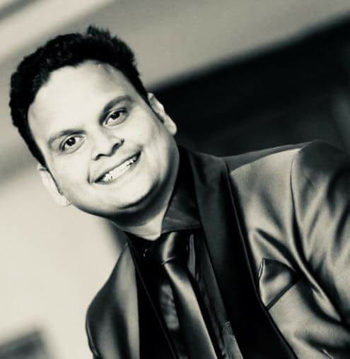 Chemistry professor conducting laboratory research